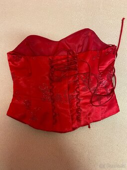 Šaty na maturní ples/ věneček - 2