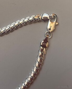 Nové stříbrné řetízky punc 925 - 2