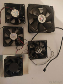 PC ventilátory, kabely, záslepky - do smazání - 2
