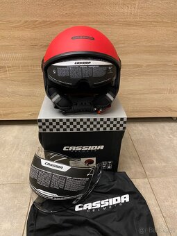 Helma na motorku Cassida, vel. M - 2