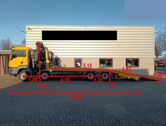 MAN TGS 35.420 - 8x2 – Odtahovka + HR-Fassi 29 t/z - 2