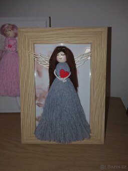 Anděl strážný/Velká andělka v rámečku - 2