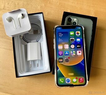 iPhone 11 Pro Midnight Green BATERIE 100% TOP - 2