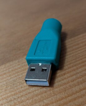Redukce USB na PS/2 – pro klávesnici nebo myš - 2
