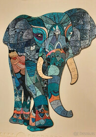 Dřevěné puzzle - 2