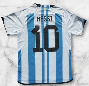 Fotbalový dres Argentina 2022 Lionel Messi vel. L - 2