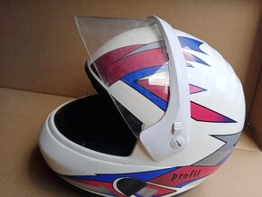 Schuberth- moto helma, přilba , retro 90.léta - 2