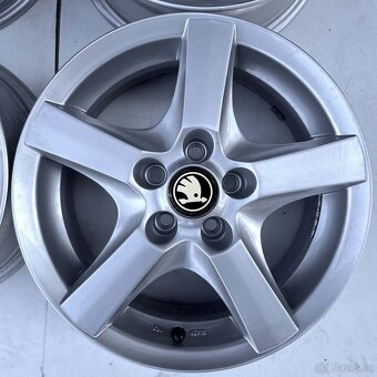 ALU KOLA ŠKODA OCTAVIA I FABIA RAPID 15" 5x100 - 2