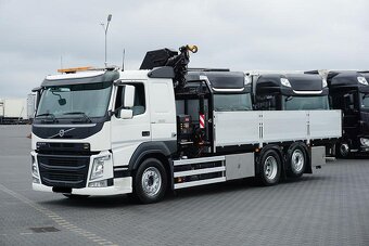 Volvo FM 500 6x2 - valník s hydraulickou rukou HIAB - 2