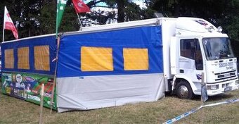 Velký předstan 6x4m hliníková konstrukce - 2