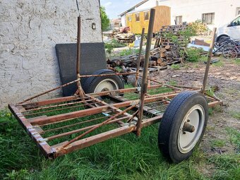 Vyvážečka na dřevo za traktor - 2