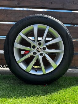 Alu kola 5x112 r18 s letnim pneu (orkod) - 2