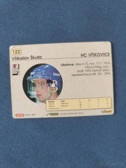 Hokejová Karta - Vítězslav Škuta APS 94/95 - 2