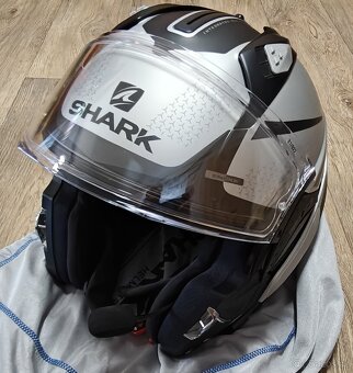 Shark Evo-GT Encke Matt + interkomem + pinlock - 2