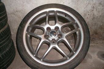 4 x ALU kola BBS letní pneu 18" - 2