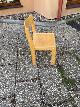 Dřevěné, nerozbitné, kvalitní židle 7 ks - 2