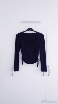 Tmavě modré tričko vel. S zn. TRENDY OL - 2