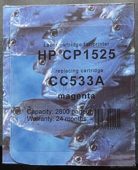 Toner pro tiskárny HP, typ CC533A ( 304A ) magenta - 2