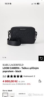 Prodám tašku přes rameno Karl Lagerfeld - 2