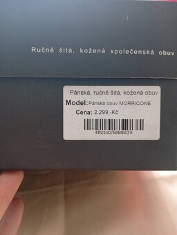 Panska obuv Bandi Vamos. Ručne šita. - 2