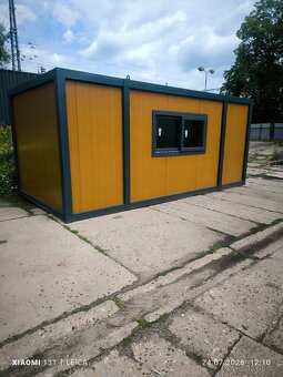 Kontejner 3x6m s vydejnim oknem. - 2