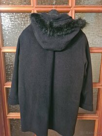 Dámský kabát s kapucí - 2
