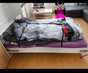 Sklápěcí postel 140x200 cm - 2