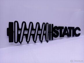 Static logo věšák na klíče. - 2
