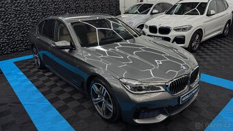 BMW 740d xDrive,G11,M paket,ČR,TOP STAV,aktivní výfuk - 2