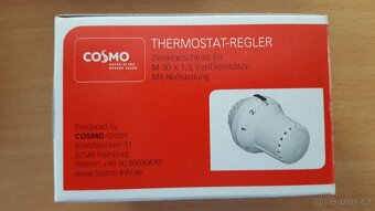 Termostatická hlavice COSMO M30x1,5 - 3ks - 2