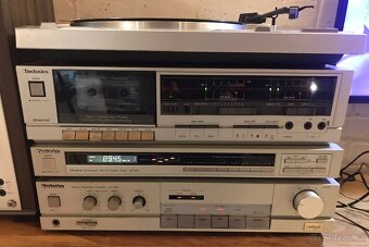 TECHNICS HIFI SESTAVA ,ZESILOVAČ ,TUNER, MAGNETOFON, GRAMOFO - 2