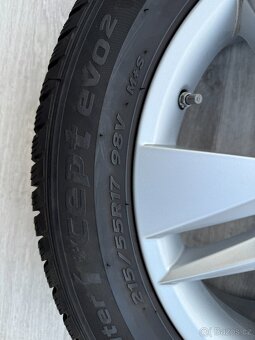 R17 ORIG.ZIMNÍ LETNÍ KOLA ŠKODA SUPERB 215/55/17 - 2