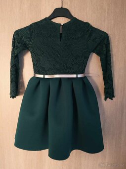 Dívčí elegantní společenské šatičky 92 - 2
