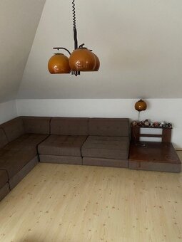Retro lustr a lampa - 2