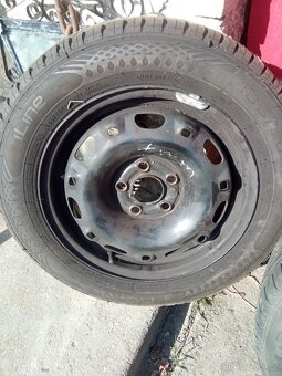 2 kompletní letní kola fabia 185/60 R14 - 2