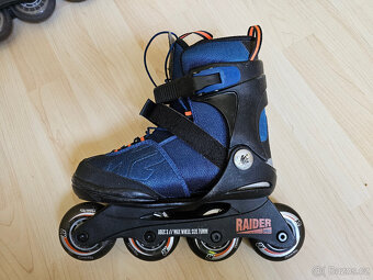 Kolečkové brusle K2 Raider Pro vel. 32-37 - 2