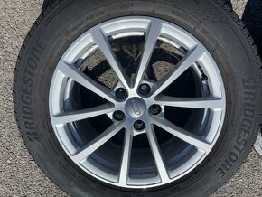 Alu kola originál Audi s letní pneu 225/60/17 - 2