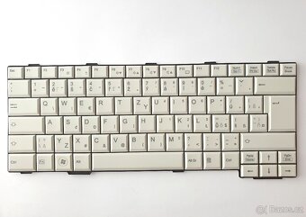 Klávesnice Fujitsu Siemens Lifebook S760, E751, CZ,bílá - 2