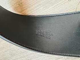 Gucci pearl kožený široký pásek - 2