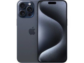Iphone 15 MAX PRO 512 GB modrý titan - 2