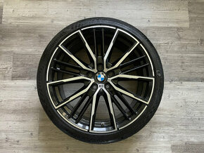 Letní ALU BMW M Sport 552M R19 vč. pneu, TMPS a krytek - 2