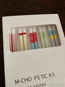 5 párů keramických hůlek, - 2