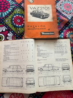 VAZ 2101 literatura (katalog náh. dílů, příručka pro opravu) - 2