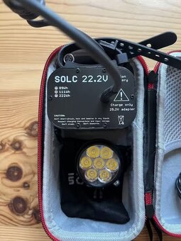 Světlo Šolc Spider T-24 s externí baterií a příslušenstvím P - 2