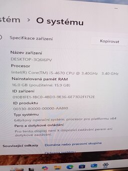 i5-4670/16GB RAM/120GB SSD/750GB HDD/RX560 4GB - 2