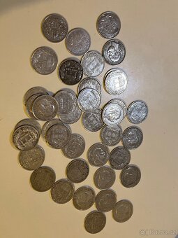 Starožitné mince Franz Josef a 5 Marka - stříbro 159 Kč - 2