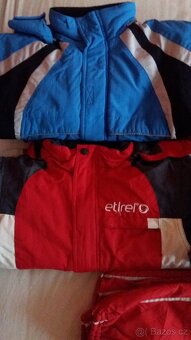 Zimní chlapecké bundy (vel. 128) - i jednotlivě - 2