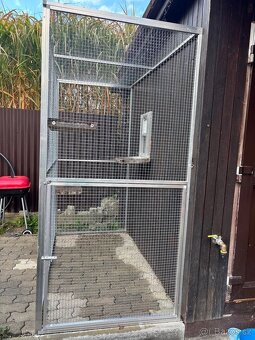 Klec,hlinikova voliera - 2