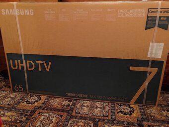 NEPOUŽITÁ, NEROZBALENÁ Samsung 65“ UE65NU7172 - 2