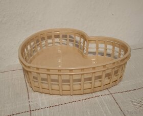 Retro plastové výrobky - košíčky, tácky - 2